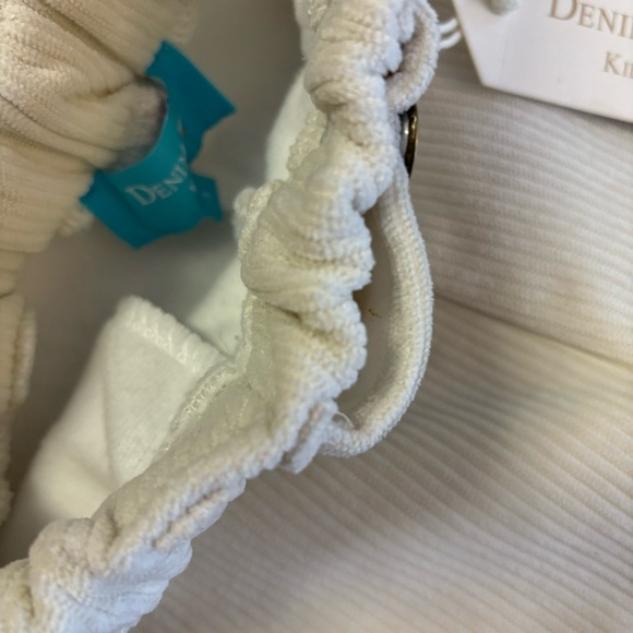 Denim Bay Kids Corduroy Pants with Elastic Waistband, Cream, Size 4, NWT - Picture 6 of 8